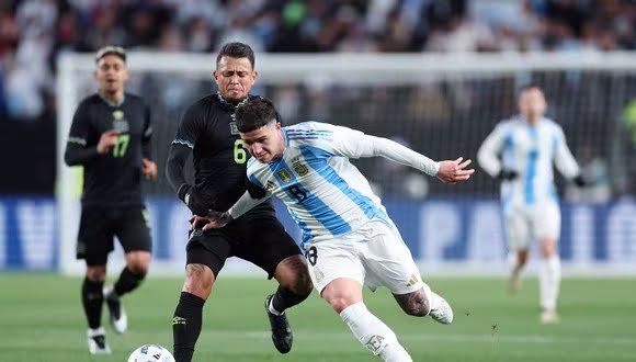 Sin Messi, la selección argentina goleó 3-0 a El Salvador en el inicio de su gira amistosa